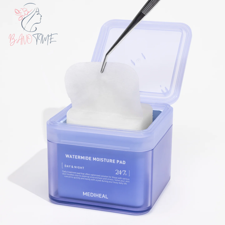 تصویر محصول پد مرطوب‌کننده مدیهیل واترماید – پد تونر مربعی با آب یخچالی ایسلند، کاهش دمای پوست و آب... در بسته‌بندی اورج